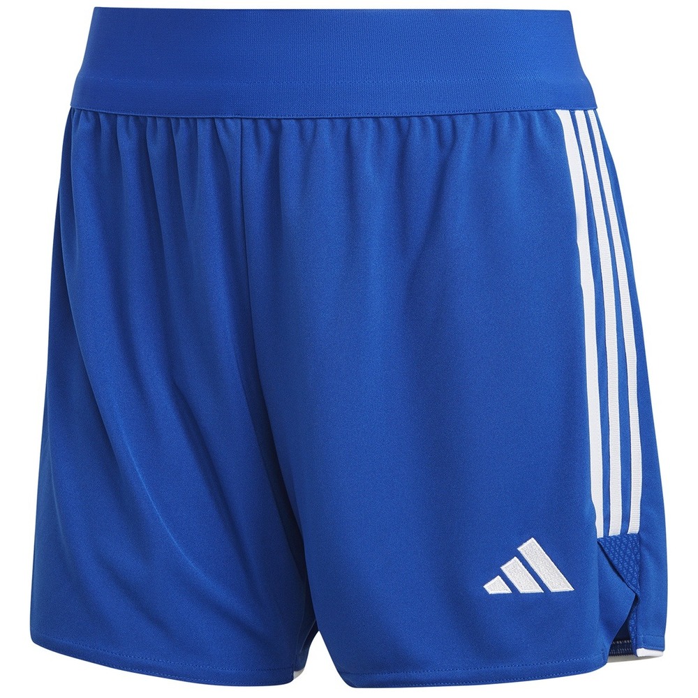 Adidas Womens Large Soccer Training Shorts Royal Blue‎ Athletic Tiro 23 Show
